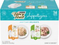Purina Fancy Feast Appetizers Adult Gourmet Wet Cat Food Complement 1 Count (Pack of 16)