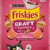 Purina Friskies Dry Cat Food Gravy Swirlers 22 lb. Bag