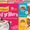 Purina Friskies Gravy Wet Cat Food Complement Variety Pack Lil' Grillers Seared Cuts with Chicken and Tuna - (18) 1.55 oz. Pouches