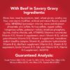 Purina Friskies Gravy Wet Cat Food Extra Gravy Chunky With Beef in Savory Gravy - (24) 5.5 oz. Cans