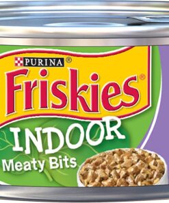 Purina Friskies Indoor Gravy Wet Cat Food Indoor Homestyle Turkey Dinner in Gravy - (24) 5.5 oz. Cans