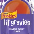 Purina Friskies Lil' Gravies Roasted Turkey Flavor Cat Food Complement - (16) 1.55 oz. Pouches