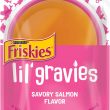 Purina Friskies Lil' Gravies Savory Salmon Flavor Cat Food Complement - (16) 1.55 oz. Pouches
