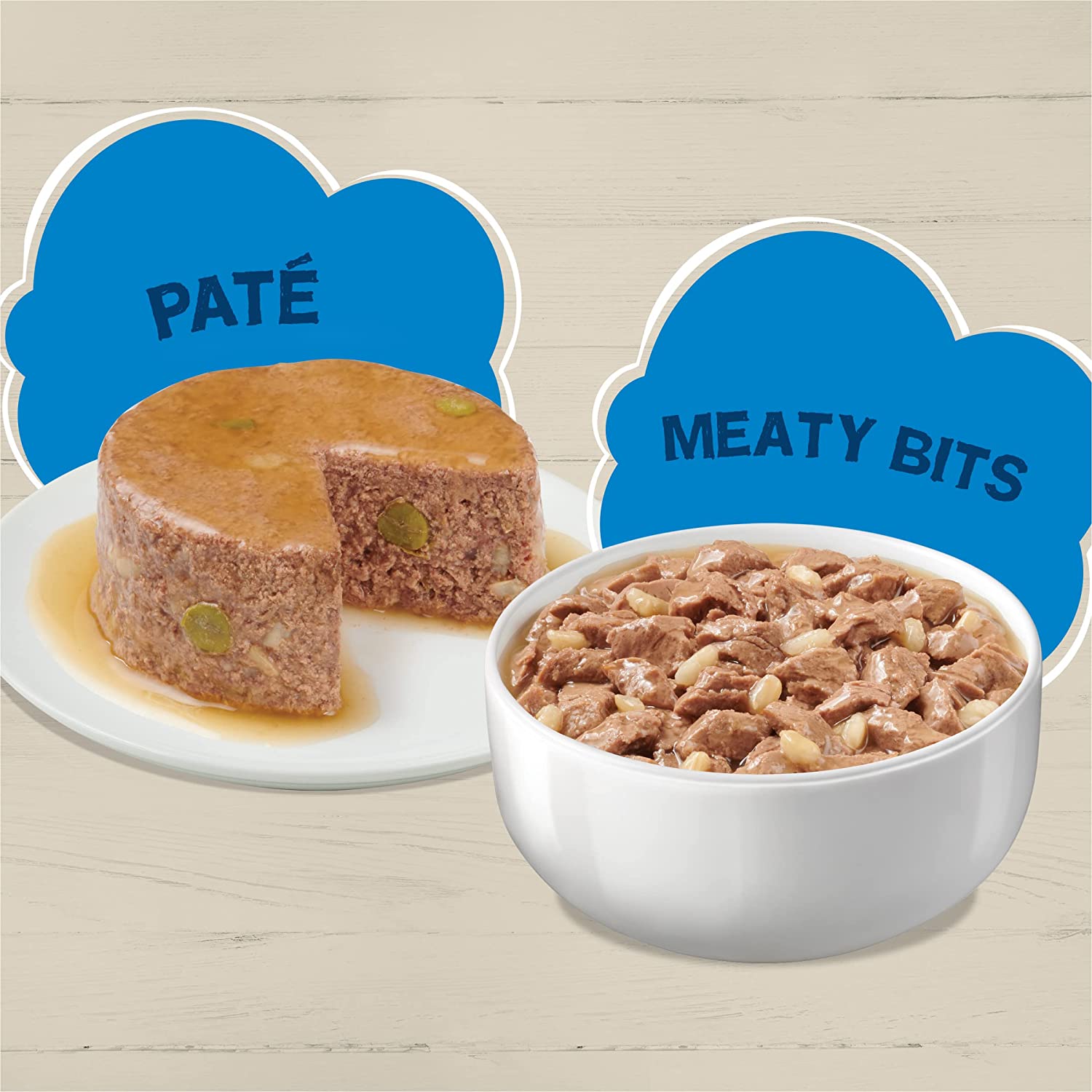 Purina Friskies Ocean Favorites Wet Cat Food Pate and Meaty Bits