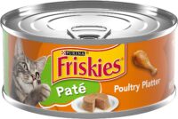 Purina Friskies Pate Wet Cat Food Poultry Platter - (24) 5.5 oz. Cans