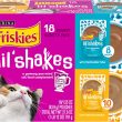 Purina Friskies Pureed Cat Food Topper Variety Pack Lil' Shakes with Chicken and with Tuna Varieties - (18) 1.55 oz. Pouches