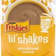 Purina Friskies Pureed Topper Lil' Shakes With Enticing Chicken Cat Food, 1.55-oz bag, Case of 16