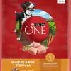 Purina ONE Natural Dry Dog Food SmartBlend Chicken and Rice Formula 16.5 lb. Bag