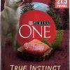 Purina ONE Natural High Protein Dry Dog Food True Instinct With Real Beef and Salmon 27.5 lb. Bag