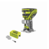 RYOBI P601-A99LM3 ONE+ 18V Cordless Fixed Base Trim Router (Tool Only) with Tool Free Depth Adjustment with Router Latch Mortiser