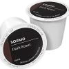 Solimo Dark Roast Coffee Pods, Compatible with Keurig 2.0 K-Cup Brewers 100 Ct.