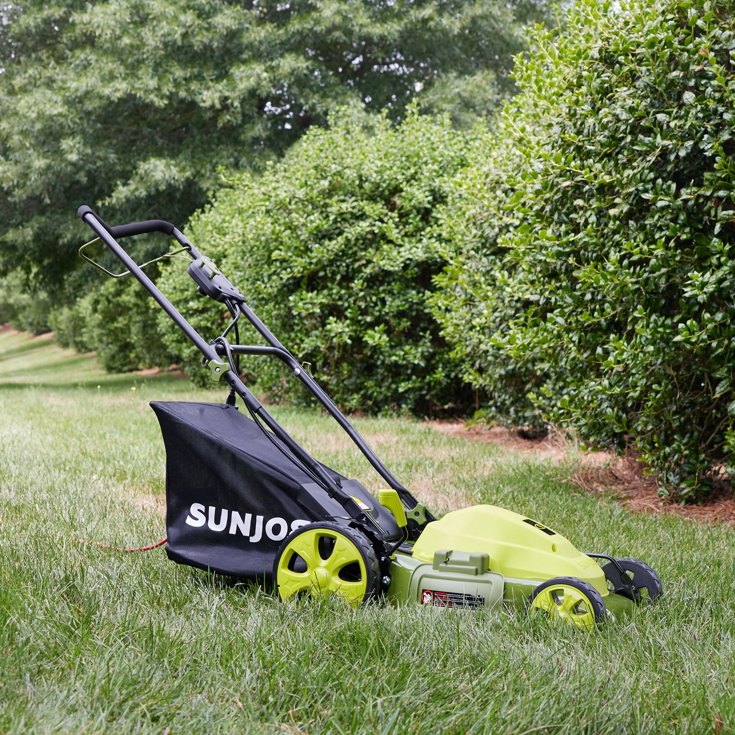 Sun joe best sale corded lawn mower