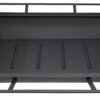Sunnydaze Decor NB-NW201 27-in W Black Steel Wood-Burning Fire Pit