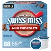 Swiss Miss Milk Chocolate Hot Cocoa Keurig Single Serve K Cup Pods Flavored K Cups 88Count