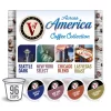 Victor Allen's Coffee Across America Variety Pack (Seattle Dark, New York Select, Chicago Blend, Las Vegas Roast), 96 Count, Single Serve Coffee Pods for Keurig K-Cup Brewers