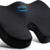 WAOAW Seat Cushion, Office Chair Cushions Butt Pillow for Long Sitting, Memory Foam Chair Pad for Back, Coccyx, Tailbone Pain Relief