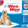 Wee-Wee Absorbent Dog Pee Pads, 22 x 23-in, Unscented, 150 Ct