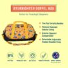 Wildkin Kids Overnighter Duffel Bags for Boys & Girls, Perfect for Sleepovers and Travel Duffel Bag for Kids, Carry-On Size & Ideal for School Practice or Overnight Travel Bag (Under Construction)