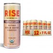 12-Pack RISE Brewing Co. Oat Milk Latte Nitro Cold Brew Dairy-Free 7 fl oz Can