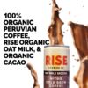 12-Pack RISE Brewing Co. Oat Milk Mocha Nitro Cold Brew Dairy-Free 7 fl oz Can