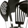 All-Clad Scratch & Heat-Resistant Nylon Tools with Stainless Steel Handles and Caddy, 5-Piece