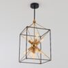 Artika CLY2 Clyde 9-Light Black Sputnik Modern Industrial Hanging Pendant Light for Kitchen Dining Room Artika CLY2 Clyde 9-Light Black Sputnik Modern Industrial Hanging Pendant Light for Kitchen Dining Room