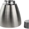 Asobu Insulated Pour Over Coffee Maker (32 oz.) Double-Wall Vacuum, Stainless-Steel Filter and Take on the Go Carafe (Silver)