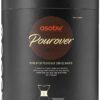 Asobu Insulated Pour Over Coffee Maker (32 oz.) Double-Wall Vacuum, Stainless-Steel Filter and Take on the Go Carafe (Silver)