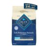Blue Buffalo Life Protection Formula Chicken and Brown Rice Dry Dog Food for Senior Dogs Whole Grain 34 lb. Bag