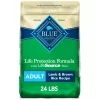 Blue Buffalo Life Protection Formula Lamb and Brown Rice Dry Dog Food for Adult Dogs Whole Grain 24 lb. Bag