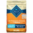 Blue Buffalo Life Protection Formula Large Breed Chicken and Brown Rice Dry Dog Food for Adult Dogs Whole Grain 24 lb. Bag