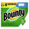 Bounty Select-A-Size 2-Ply Paper Towels, 11 x 5-15 16, White, 98 Sheets Per Roll, 2 Rolls Per Pack, Carton Of 12 Packs