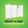 Bounty Select-A-Size 2-Ply Paper Towels, 11 x 5-15 16, White, 98 Sheets Per Roll, 2 Rolls Per Pack, Carton Of 12 Packs