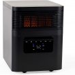 Briza Infrared Space Heater - Infrared Portable Indoor Heater - Small Electric Heater - Personal Space Heater - For Large Living Room/Bedroom/Office - Dual Function Timer - 1500W