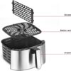 CHEFMAN 2 in 1 Max XL 8 Qt Air Fryer, Healthy Cooking, User Friendly, Basket Divider For Dual Cooking, Nonstick Stainless Steel, Digital Touch Screen with 4 Cooking Functions, BPA-Free CHEFMAN 2 in 1 Max XL 8 Qt Air Fryer, Healthy Cooking, User Friendly, Basket Divider For Dual Cooking, Nonstick Stainless Steel, Digital Touch Screen with 4 Cooking Functions, BPA-Free