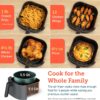 COSORI Air Fryer, 5 QT, 9-in-1 Airfryer Compact Oilless Small Oven, Dishwasher-Safe, 450℉ freidora de aire, 30 Exclusive Recipes, Tempered Glass Display, Nonstick Basket, Quiet, Fit for 2-4 People COSORI Air Fryer, 5 QT, 9-in-1 Airfryer Compact Oilless Small Oven, Dishwasher-Safe, 450℉ freidora de aire, 30 Exclusive Recipes, Tempered Glass Display, Nonstick Basket, Quiet, Fit for 2-4 People