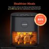 COSORI Air Fryer, 5 QT, 9-in-1 Airfryer Compact Oilless Small Oven, Dishwasher-Safe, 450℉ freidora de aire, 30 Exclusive Recipes, Tempered Glass Display, Nonstick Basket, Quiet, Fit for 2-4 People COSORI Air Fryer, 5 QT, 9-in-1 Airfryer Compact Oilless Small Oven, Dishwasher-Safe, 450℉ freidora de aire, 30 Exclusive Recipes, Tempered Glass Display, Nonstick Basket, Quiet, Fit for 2-4 People