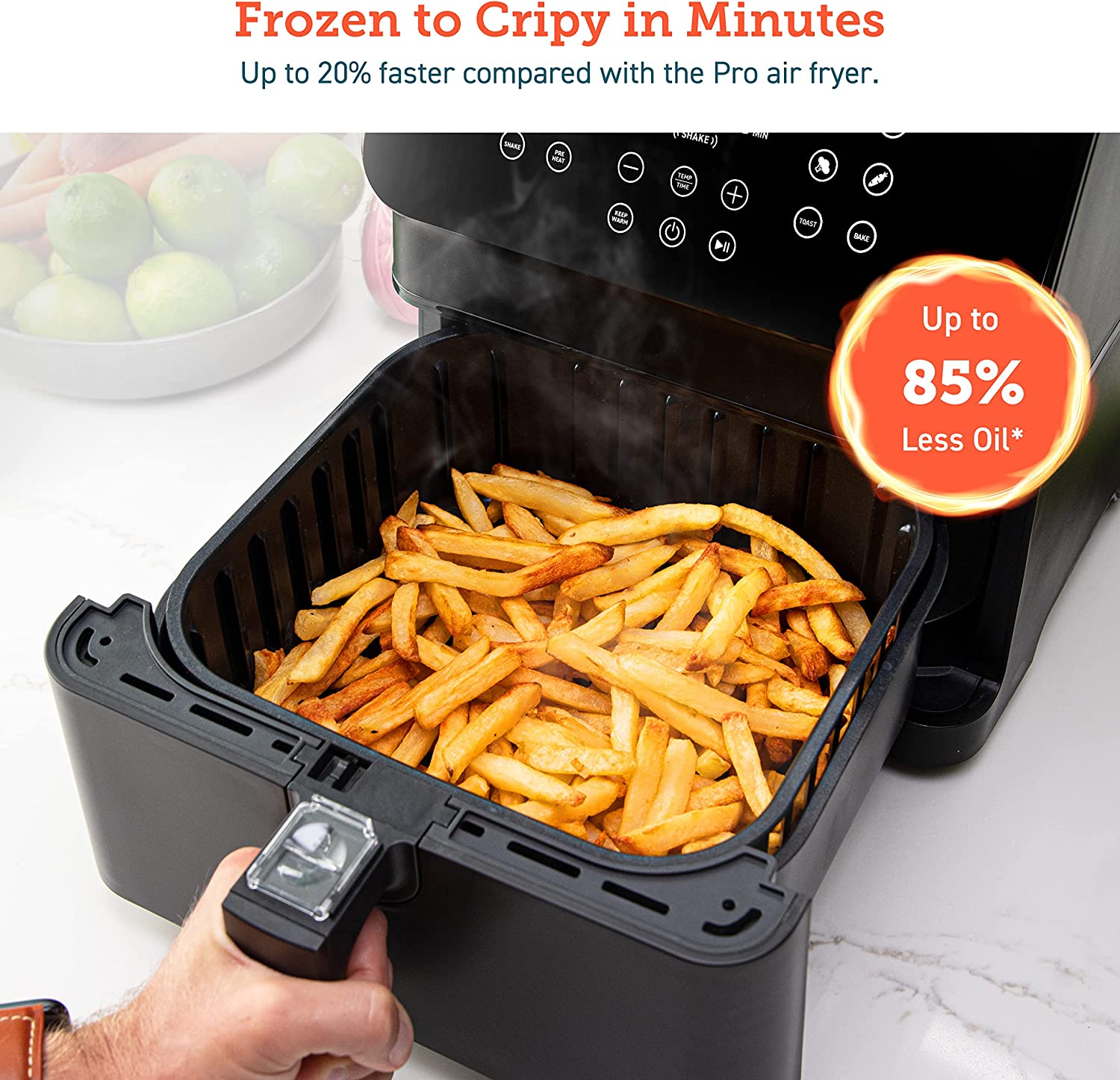 Pro air outlet fryer