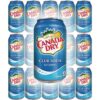 Canada Dry Club Soda Sparkling Seltzer Water 12oz Can (Pack of 15 Total of 180 Oz)