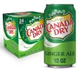 Canada Dry Ginger Ale Soda, 12 fl oz cans, 24 pack