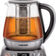 Chefman Digital Electric Glass Kettle, No.1 Kettle Manufacturer, Removable Tea Infuser Included, 8 Presets & Programmable Temperature Control, Auto Shutoff, Water Filter, 6+ Cup Capacity, 1.5 Liter (RJ11-15-SSTC)