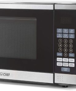 Commercial Chef ‎CHM770SS Countertop Microwave Oven, 0.7 Cubic Feet, Stainless Steel