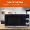 Commercial Chef ‎CHM770SS Countertop Microwave Oven, 0.7 Cubic Feet, Stainless Steel