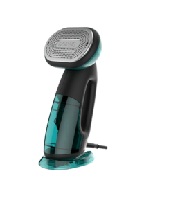 Conair GS107 Turbo ExtremeSteam 1875 Watt Handheld Fabric, 2-in-1 Steam and Iron Garment Steamer, One Size, Black/Green