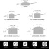 Cook N Home Stainless Steel Cookware Sets 10 Piece, Pots and Pans with Stay-Cool Handles Cooking Set for Kitchen, Dishwasher Safe, Silver