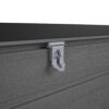 Cosco 88180BGY1E 180 Gal. Extra Large, Black and Charcoal Outdoor Deck Box