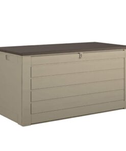 Cosco 88180BTN1E 180 Gal. Resin Storage Deck Box in Brown
