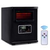 Costway 1500W Electric Portable Infrared Quartz Space Heater Remote