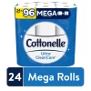 Cottonelle Ultra CleanCare Strong Toilet Paper, 24 Mega Rolls Cottonelle Ultra CleanCare Strong Toilet Paper, 24 Mega Rolls