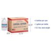 Crystal Geyser Alpine Spring Water 1 Gallon Bottle (6 PACK)